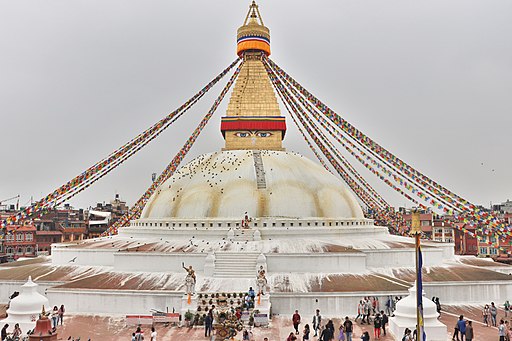 Boudhanath Stupa, tourist places in nepal