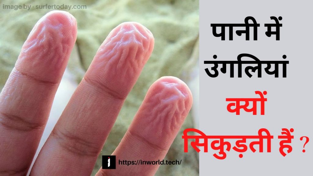 Why Do Fingers Wrinkle After Bath In Hindi