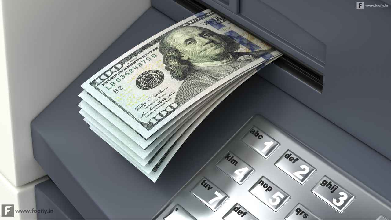 Withdrawing money in dollar from an atm1.